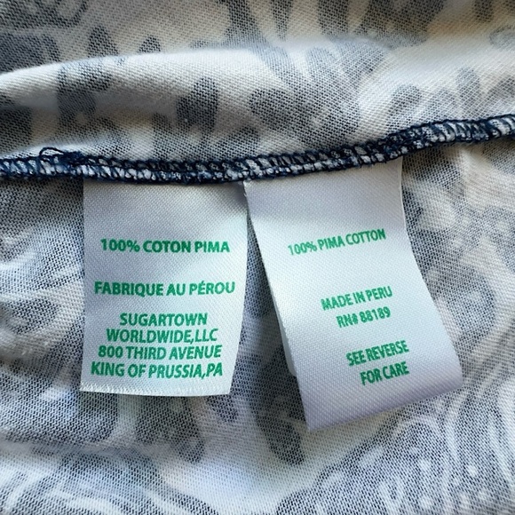 LILY PULITZER | NWOT KRISTEN FLOUNCE DRESS KRILLEN IT NAVY & WHITE | EXTRA SMALL - Picture 10 of 12